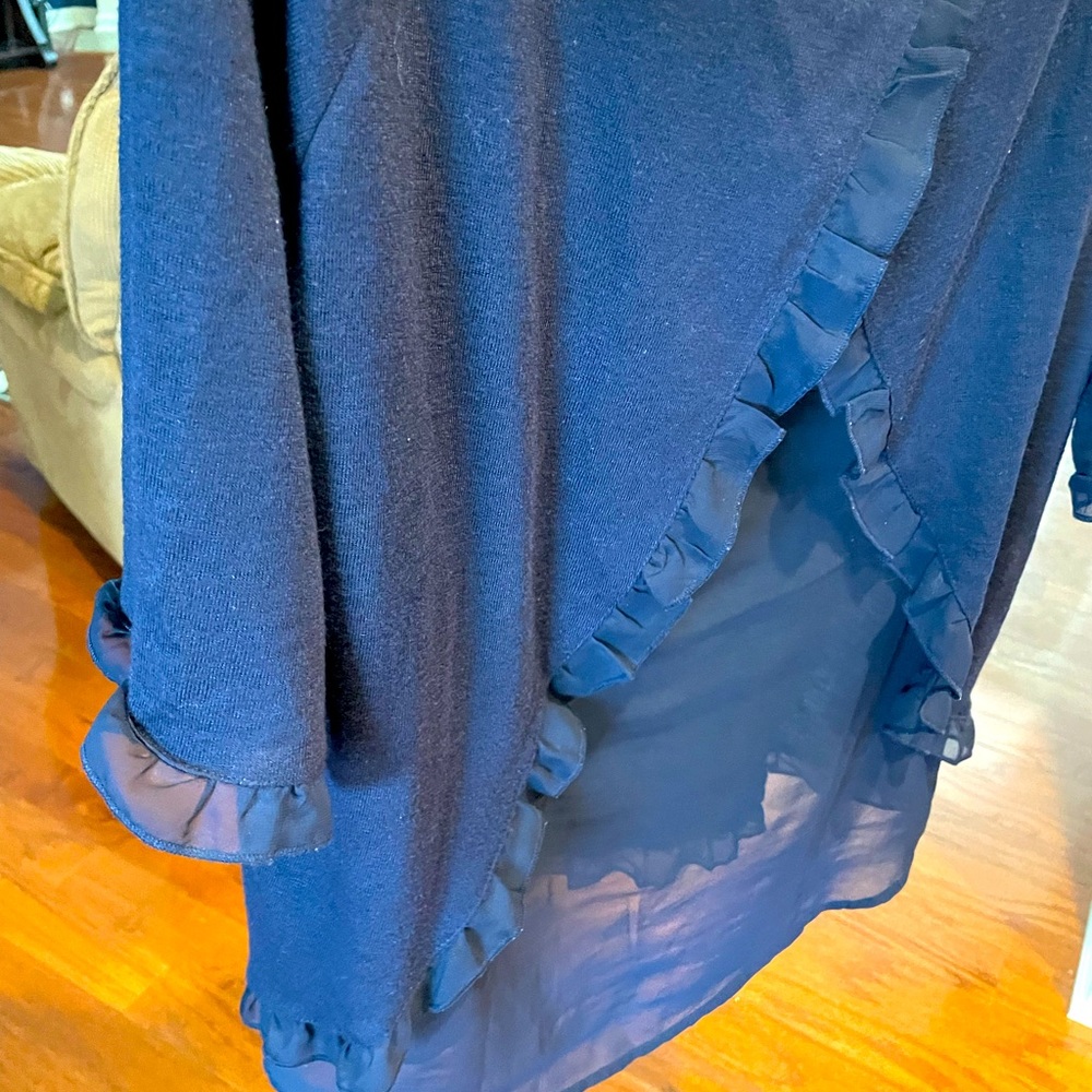 Navy/dusty blue Top